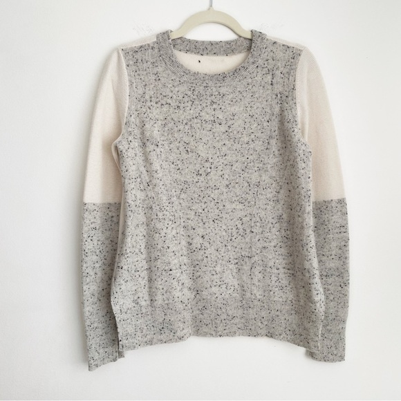 Rag & Bone Cashmere Tamara Melange Pullover Sweater extra small crew knit grey - Picture 1 of 14